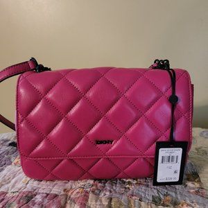 DKNY Lara Large Quilted Shoulder Bag (New)
